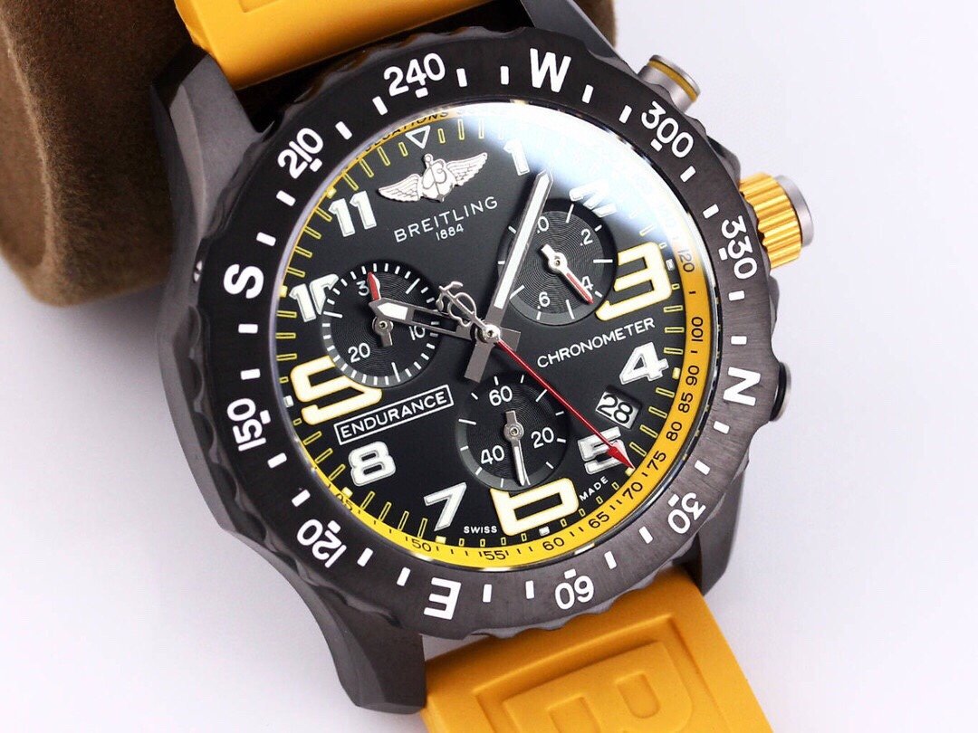 ENDURANCE PRO B82 YELLOW SUPER QUARTZ CHRONOGRAPH