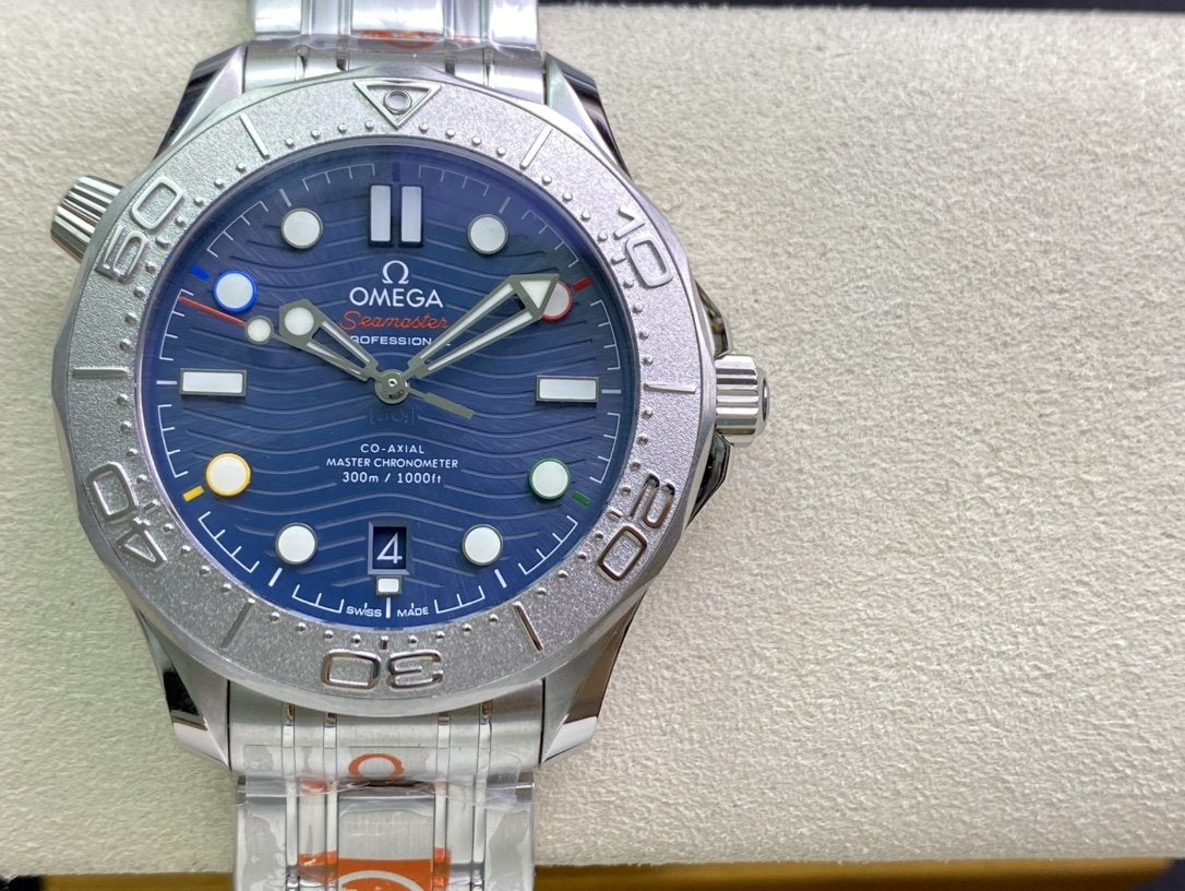 SEAMASTER DIVER 300 STAINLESS STEEL BLUE DIAL