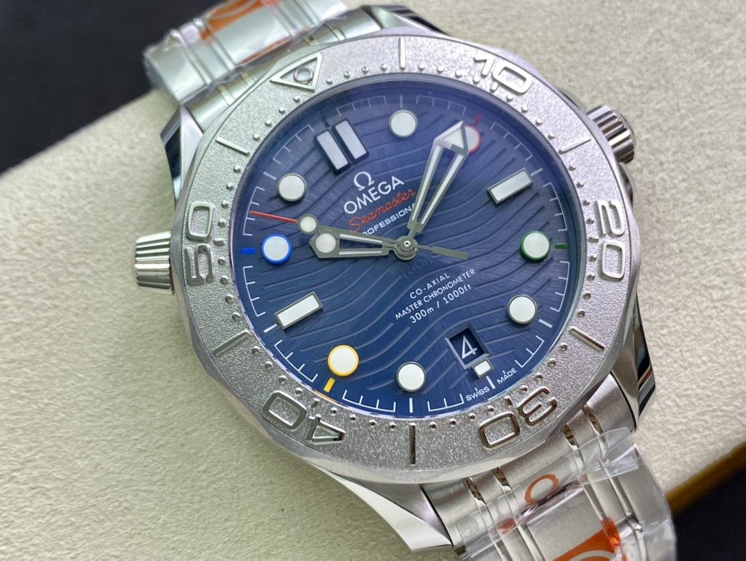 SEAMASTER DIVER 300 STAINLESS STEEL BLUE DIAL