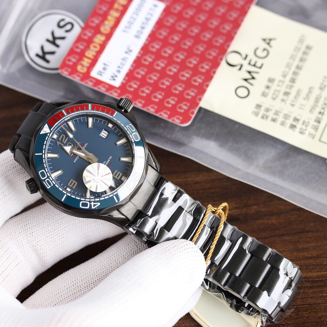 SEAMASTER PROFESSIONAL PLANET OCEAN 600M BLACK CASE