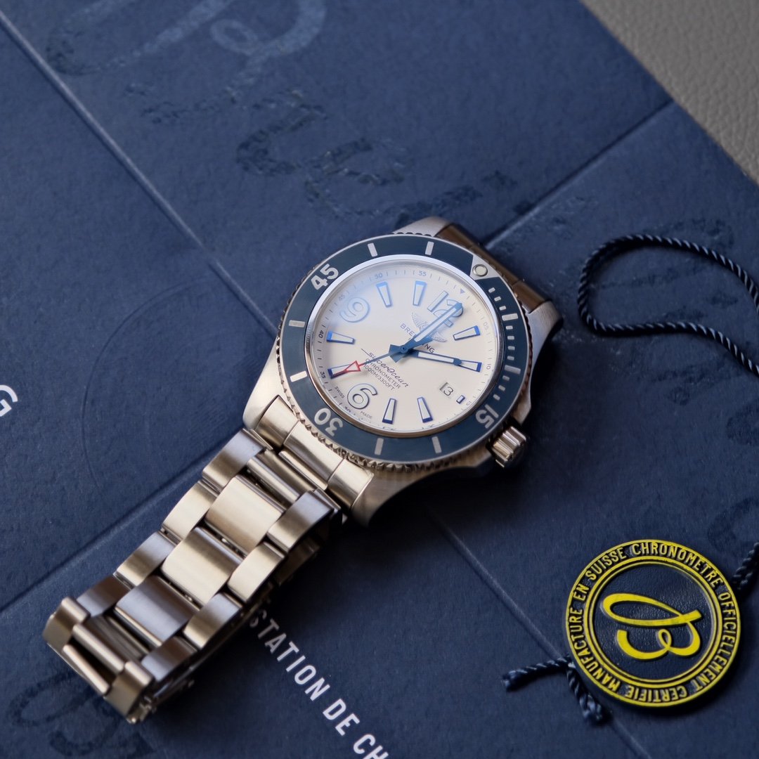 SUPER OCEAN 42 STAINLESS STEEL WHITE DIAL