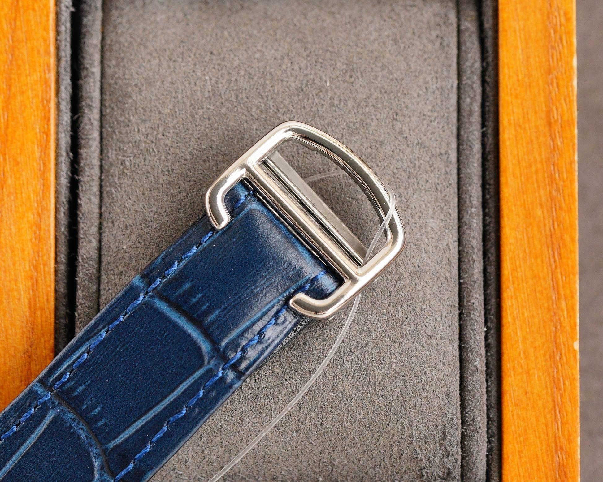 SANTOS 2 TONE GOLD STEEL SKELETON