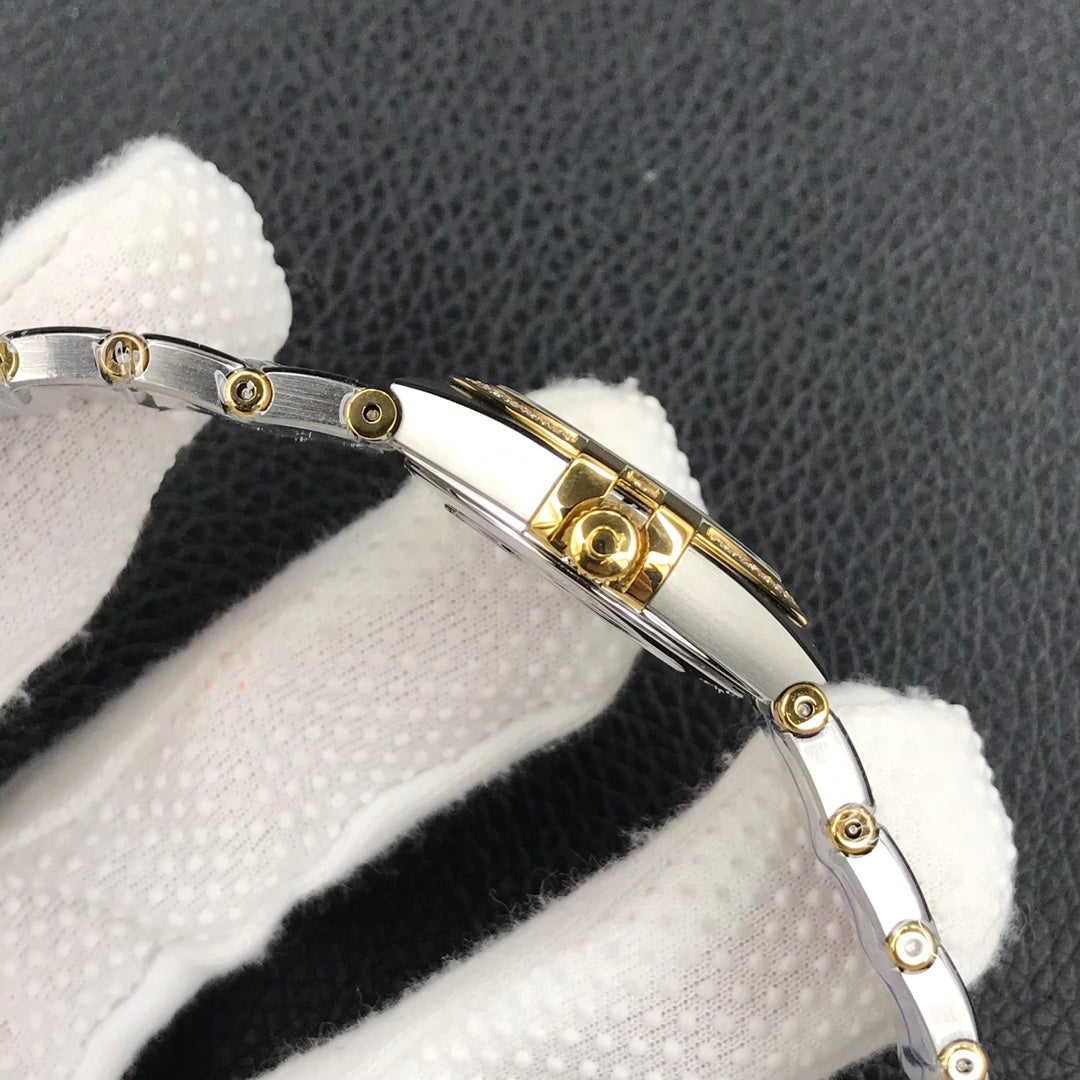 CONSTELLATION 28MM QUART DIAMOND BEZEL MOP DIAL