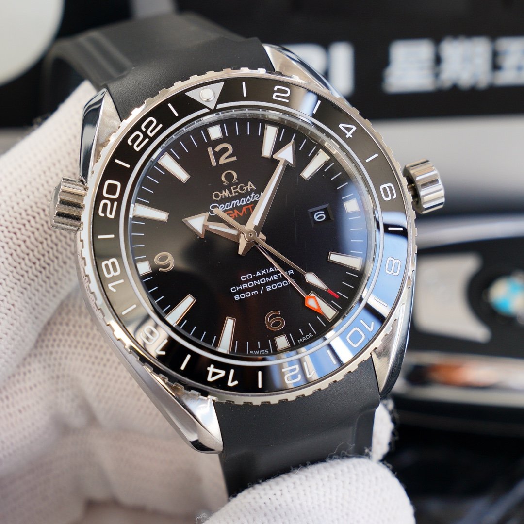 SEAMASTER PLANET OCEAN 600 GMT STEEL CASE