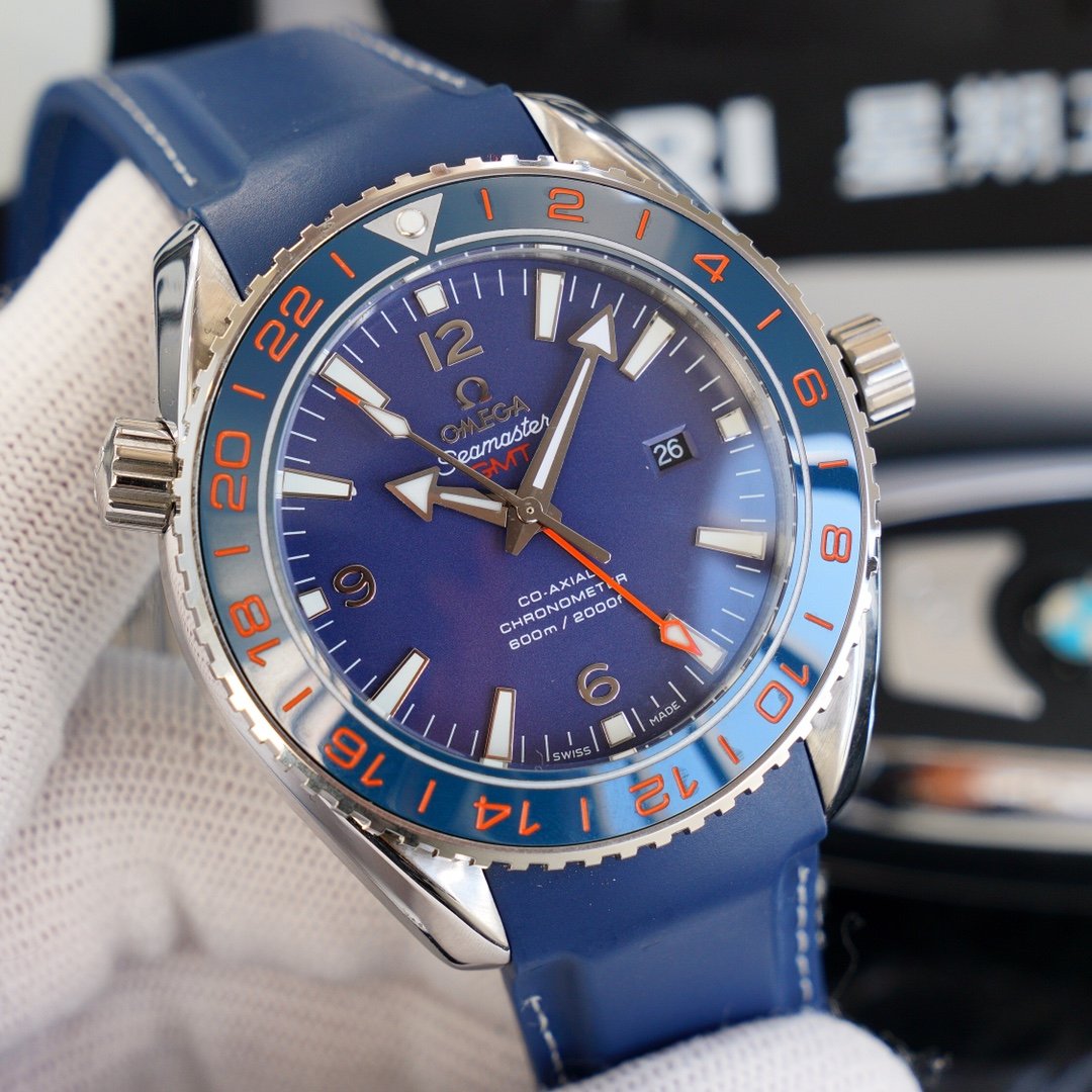 SEAMASTER PLANET OCEAN 600 GMT STEEL CASE