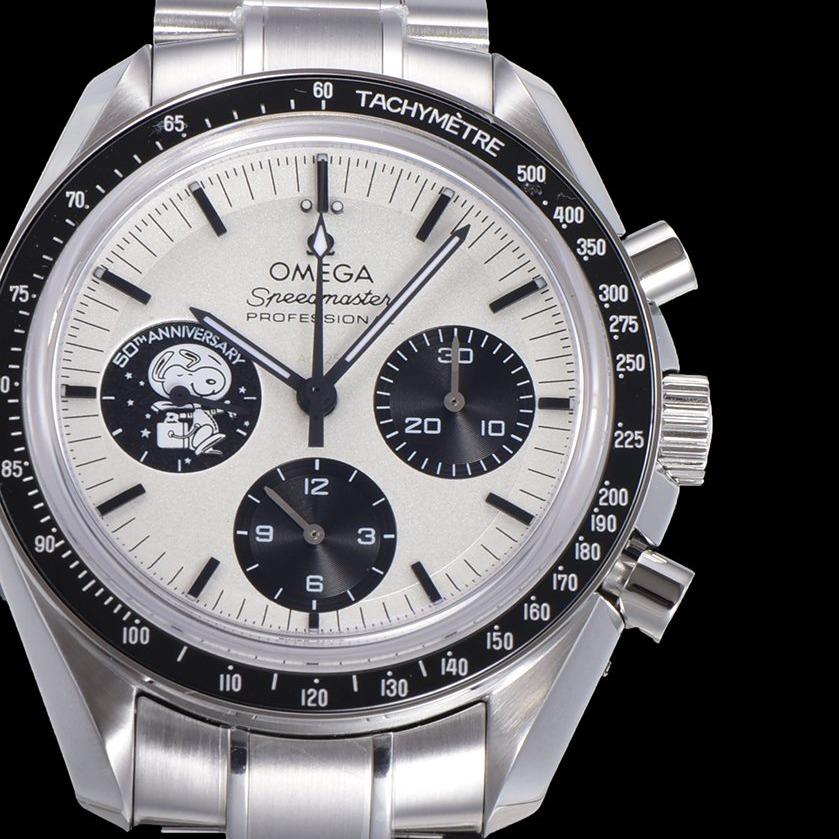 SPEEDMASTER MOONWATCH SNOOPY BLACK BEZEL