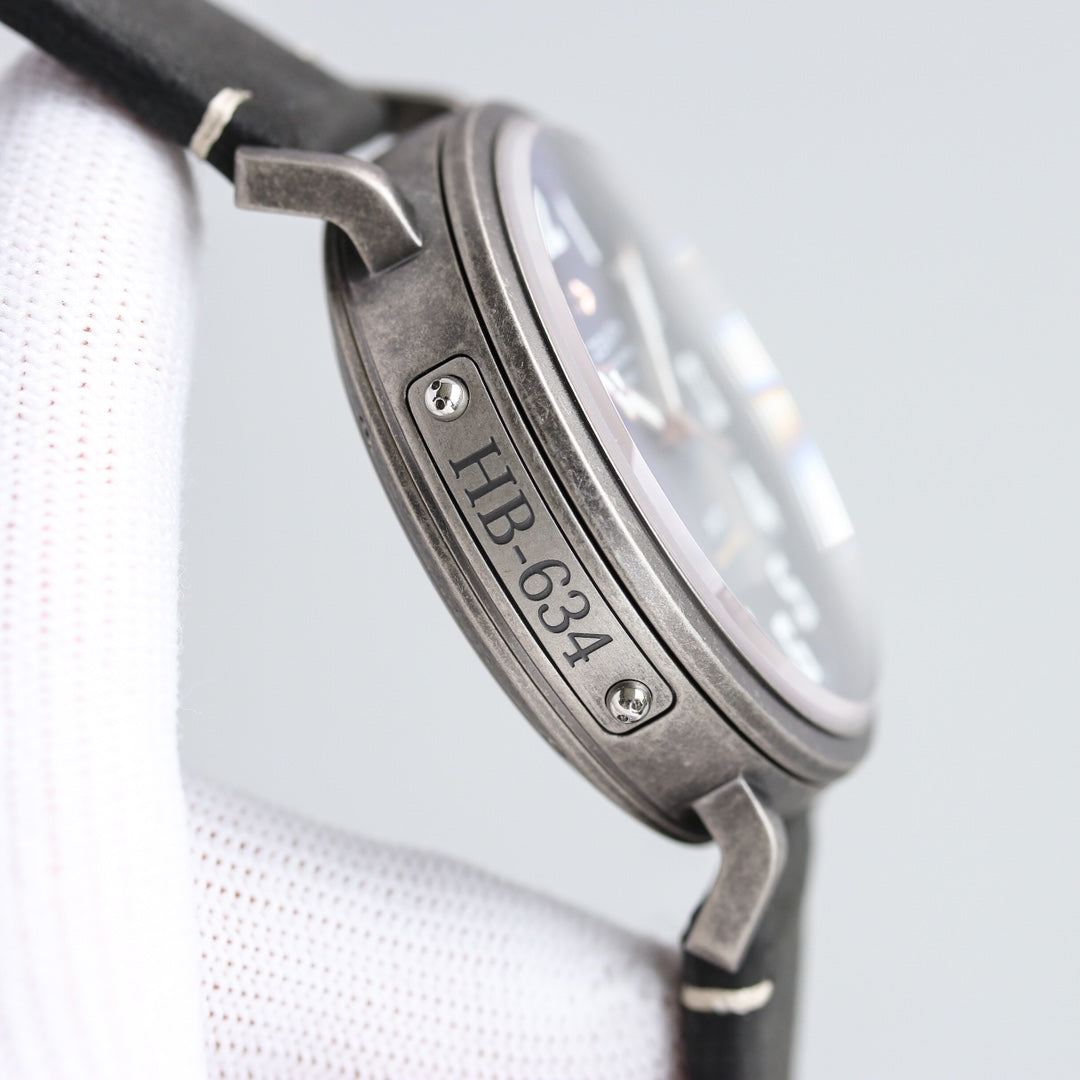 PYLOT TYPE 20 45MM STEEL BLACK DIAL