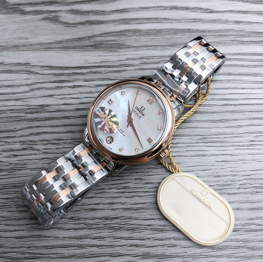 DE VILLE PRESTIGE CO-AXIAL 32.7MM MOP DIAL