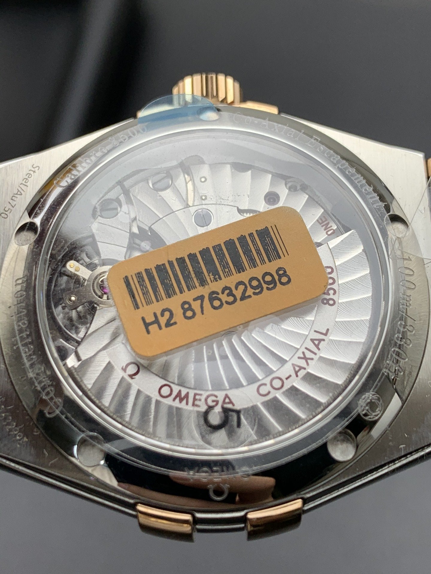 CONSTELLATION 41MM TWO-TONE GOLD STEEL GREY DIAL