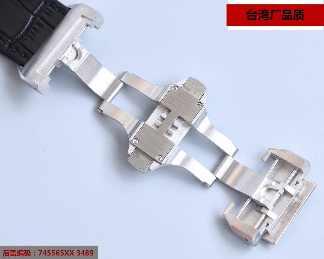 SANTOS 100XL 42MM DIAMOND GOLD BEZEL