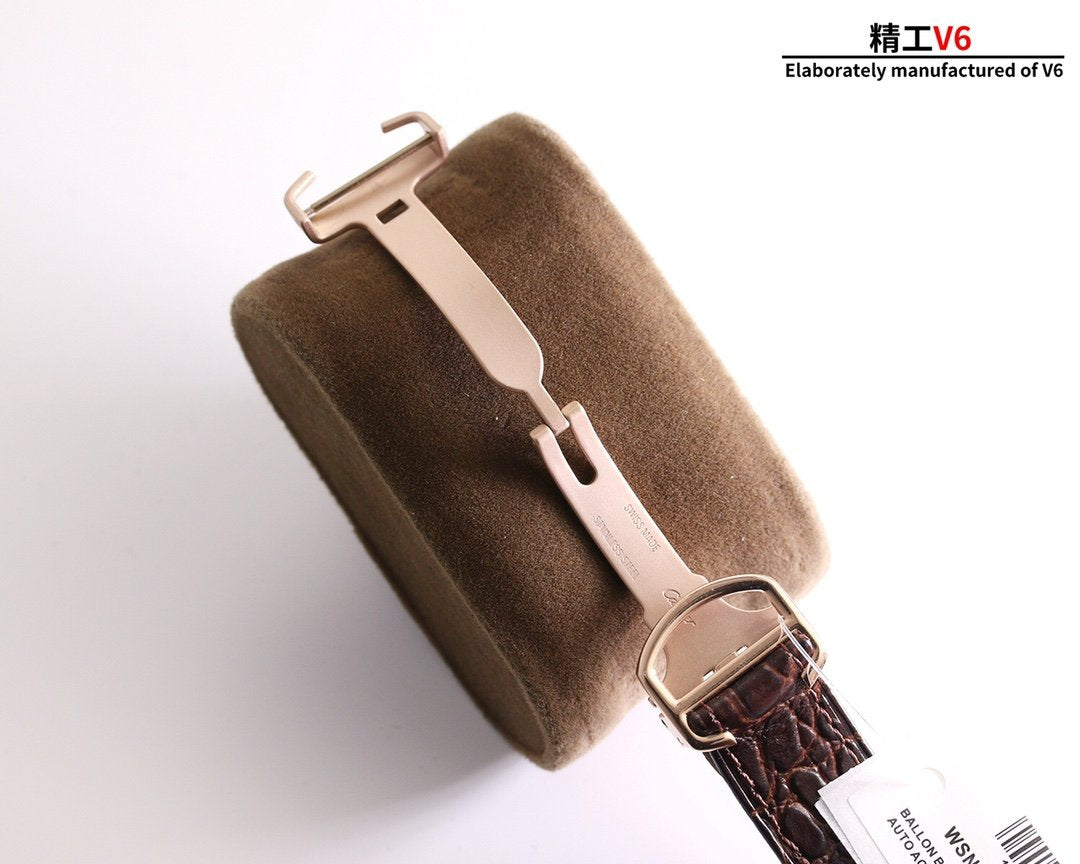 RONDE SOLO DE CARTIE WHITE DIAL DIAMOND BEZEL