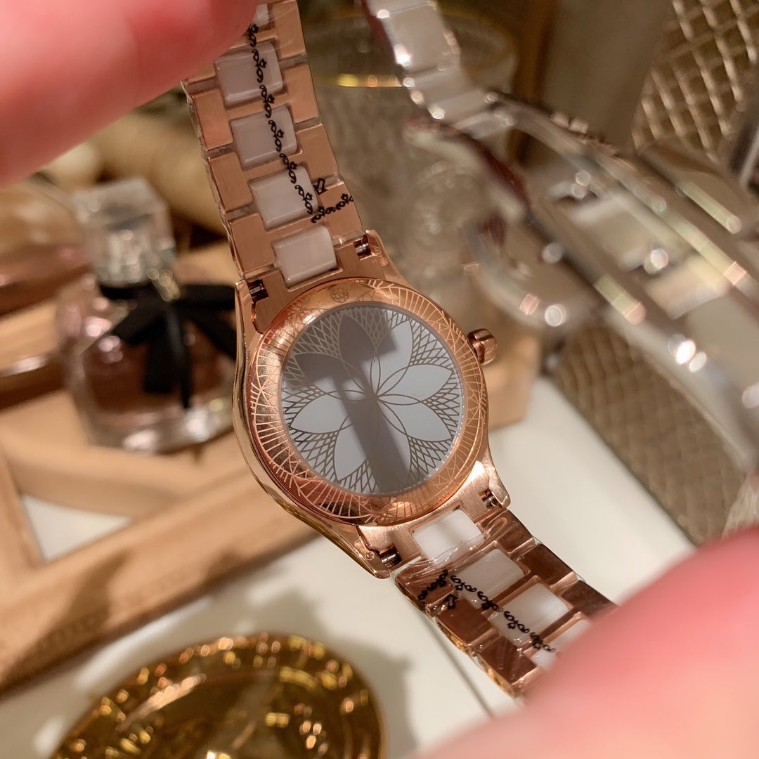 DEVILLE 36MM QUARTZ TWO-TONE MOP DIAL