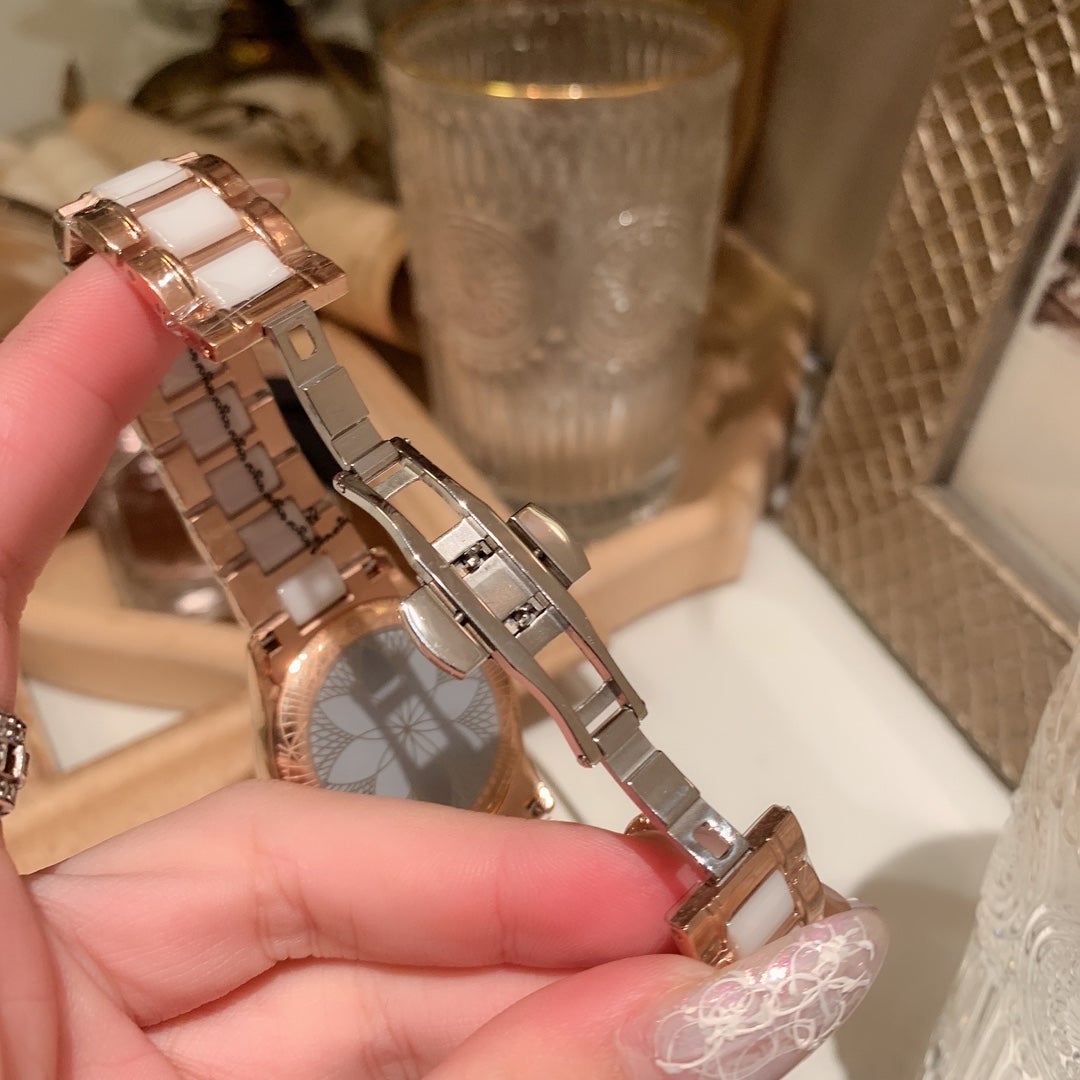 DEVILLE 36MM QUARTZ TWO-TONE MOP DIAL