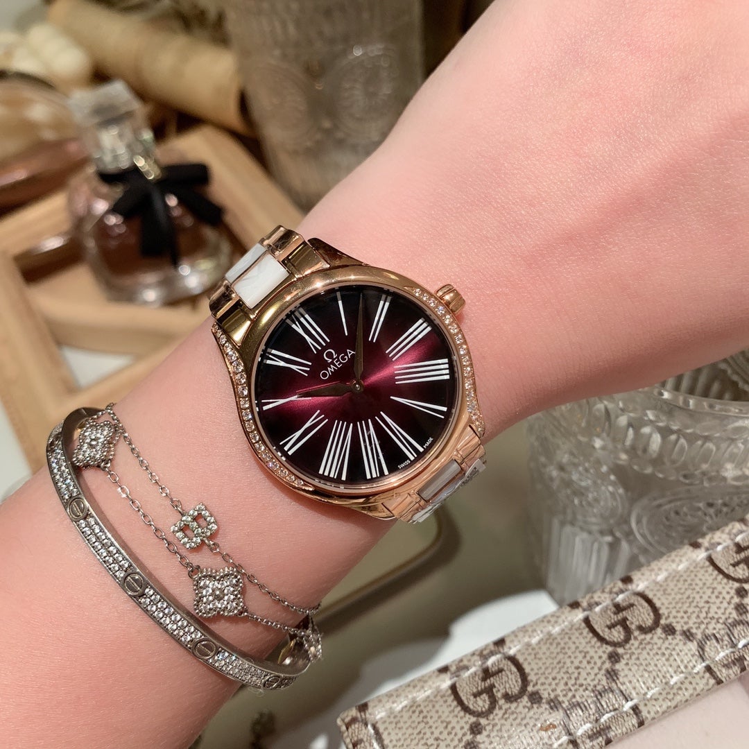 DEVILLE 36MM QUARTZ TWO-TONE