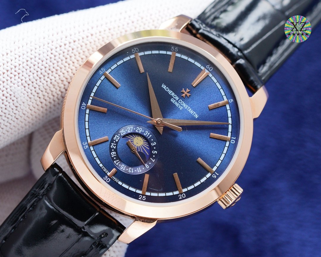 Vacheron Constantin 40mm Rose Gold Case Moonphase