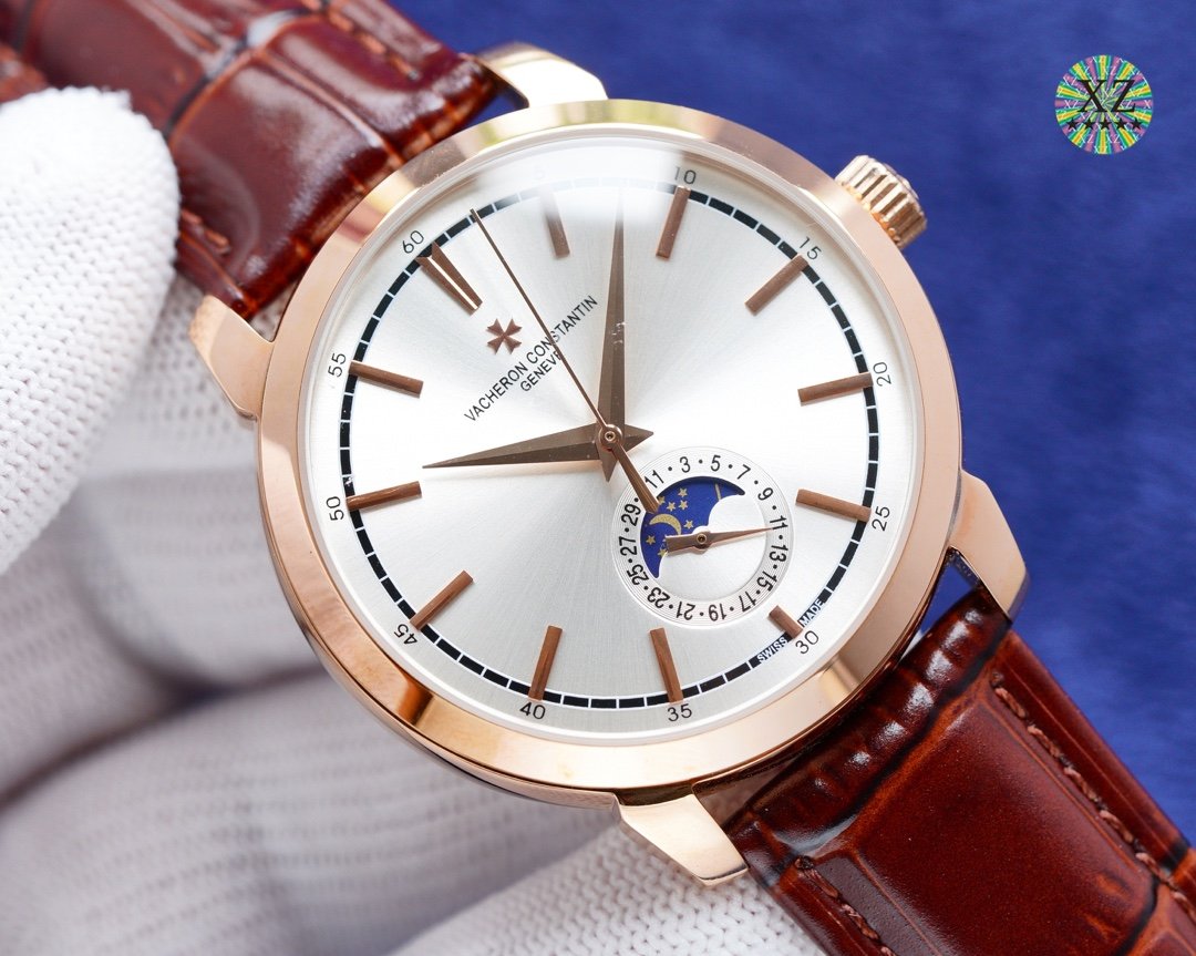 Vacheron Constantin 40mm Rose Gold Case Moonphase