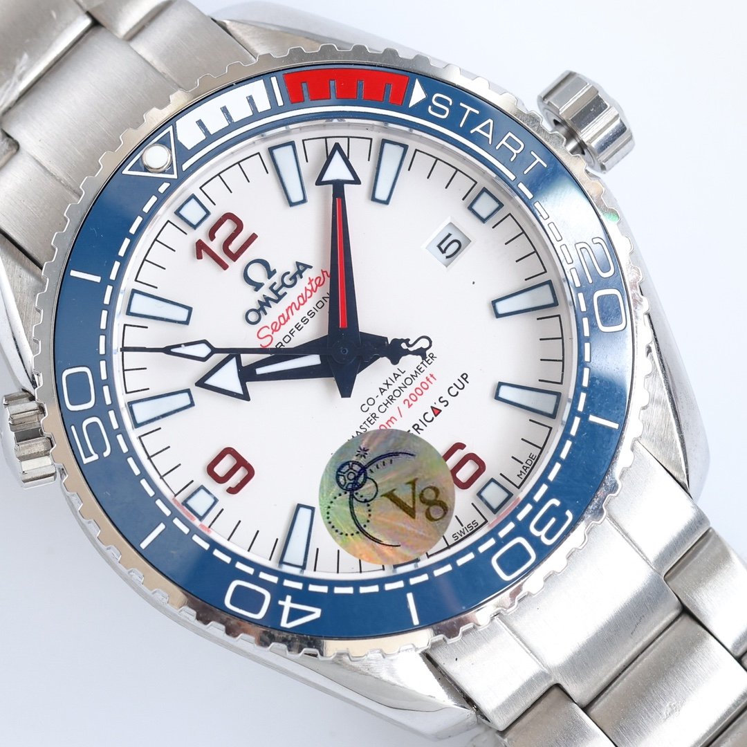 SEMASTER PLANET OCEAN 600M AMERICA CUP STEEL BRACELET