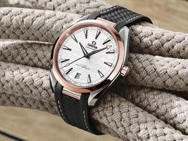 SEAMASTER AQUA TERRA 150 ROSE GOLD CASE BLACK DIAL