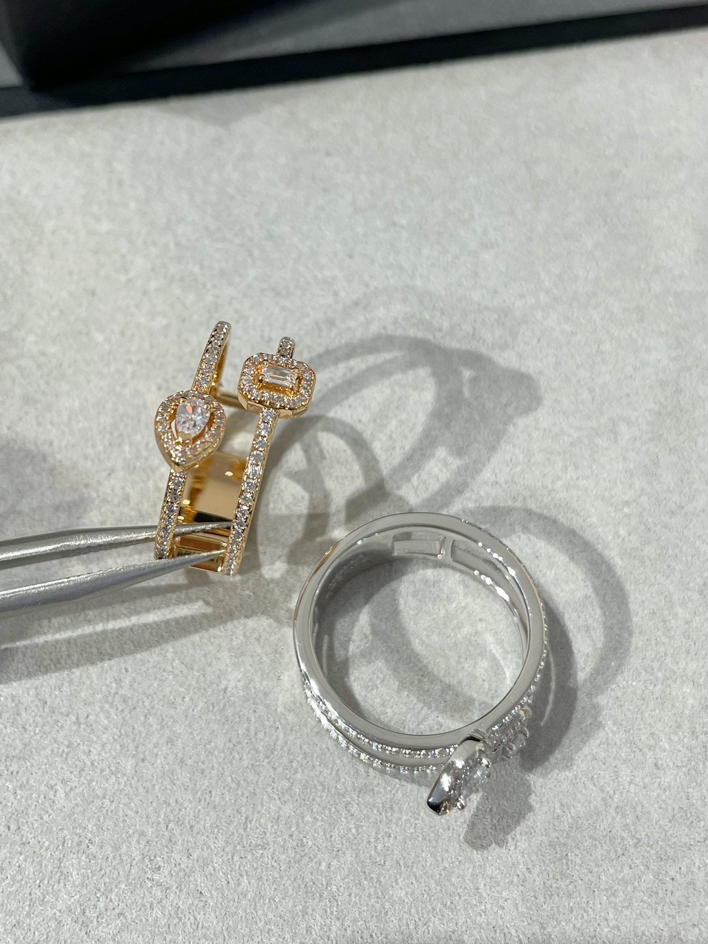 MY TWIN DOUBLE ROW RING