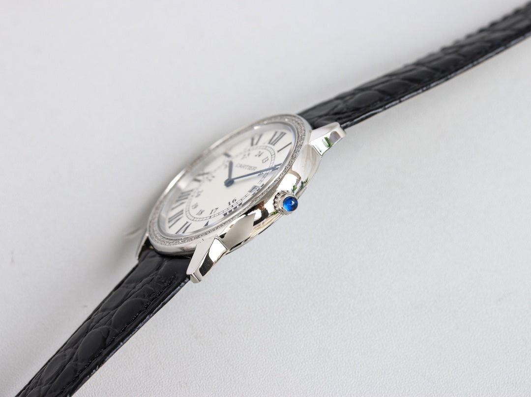 RONDE SOLO STEEL BLACK LEATHER