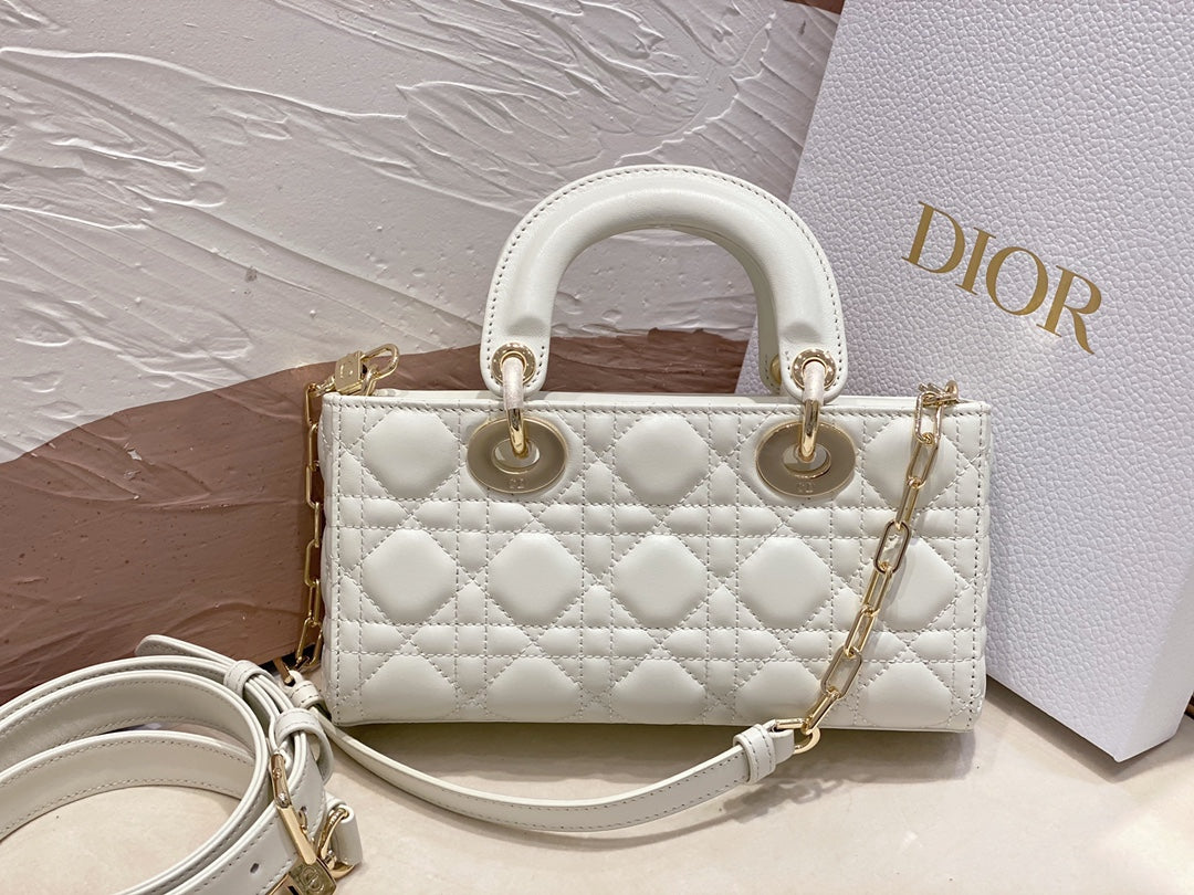 MICRO LADY D-JOY 16.5 WHITE LAMBSKIN