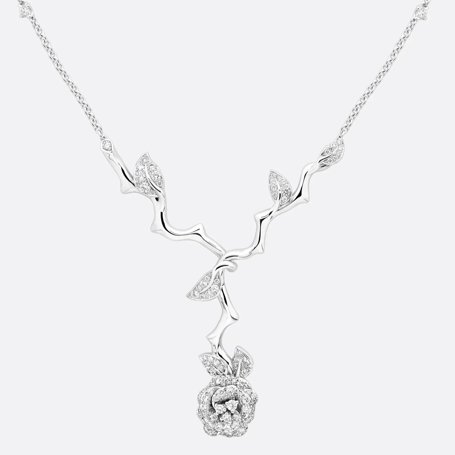 ROSE BAGATELLE DIAMOND NECKLACE