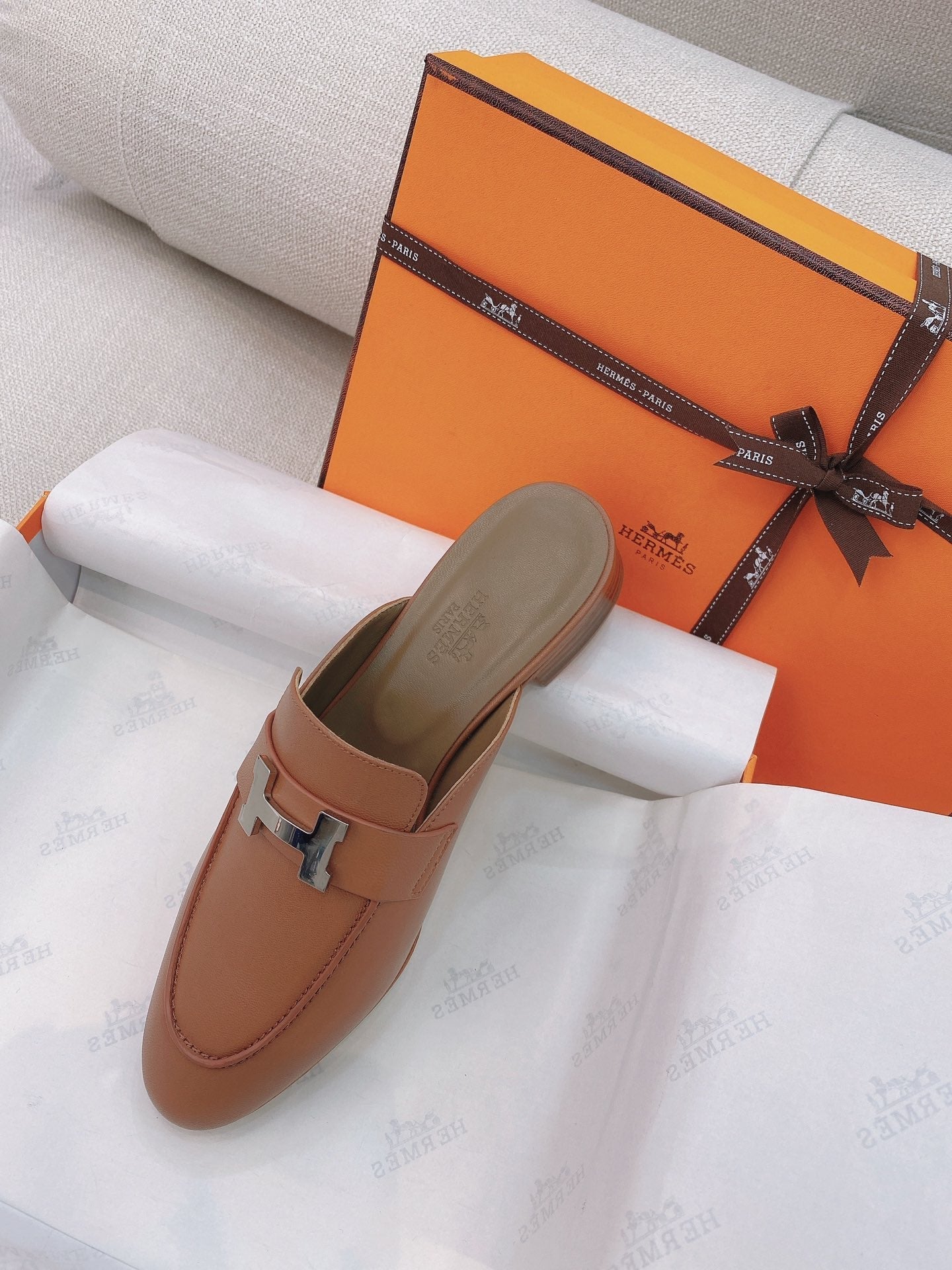 HM Mule Cider Orange Cowhide 348037