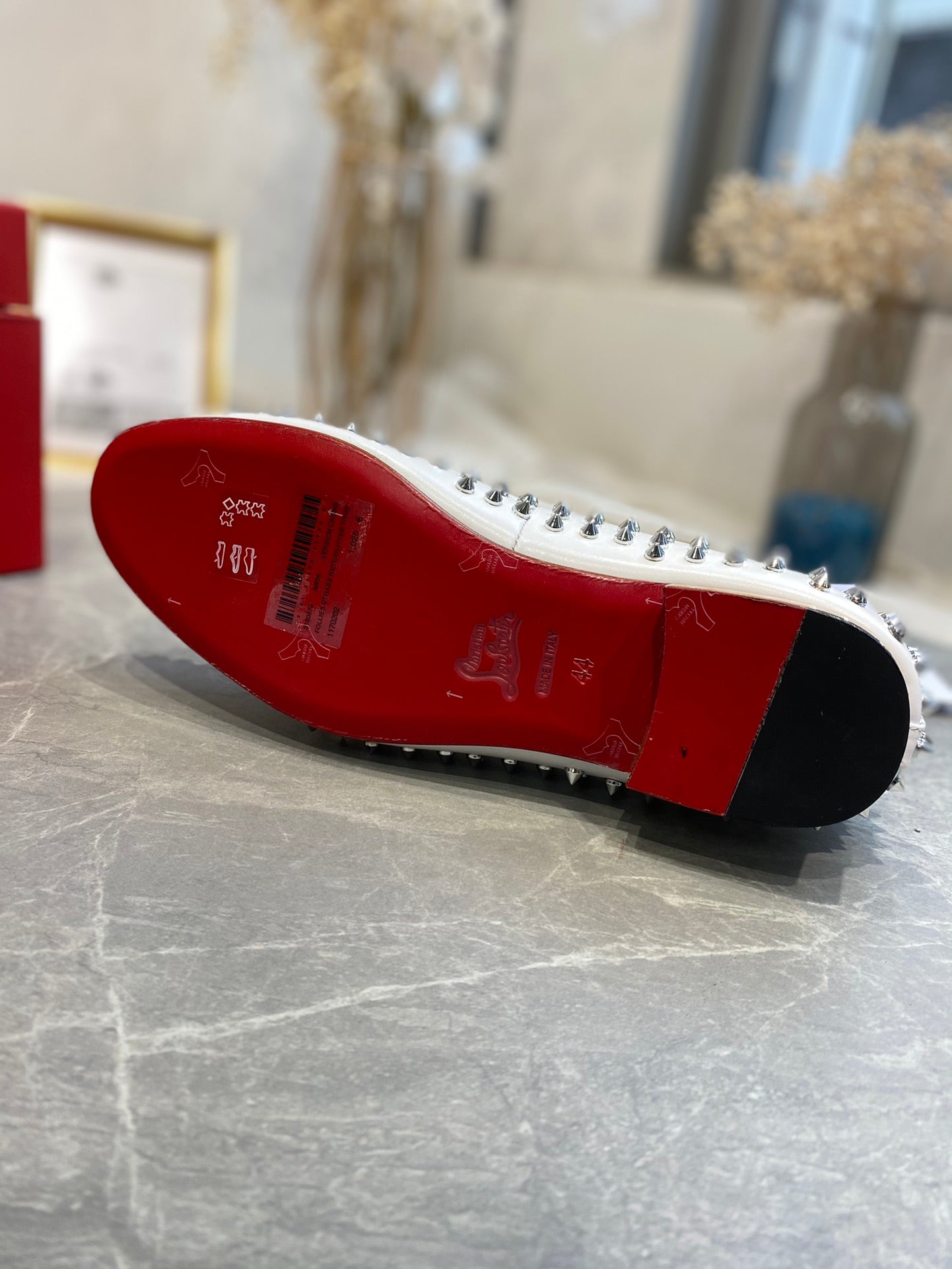 CL Dandelion Spikes Loafers Cowhide and Spikes 242406