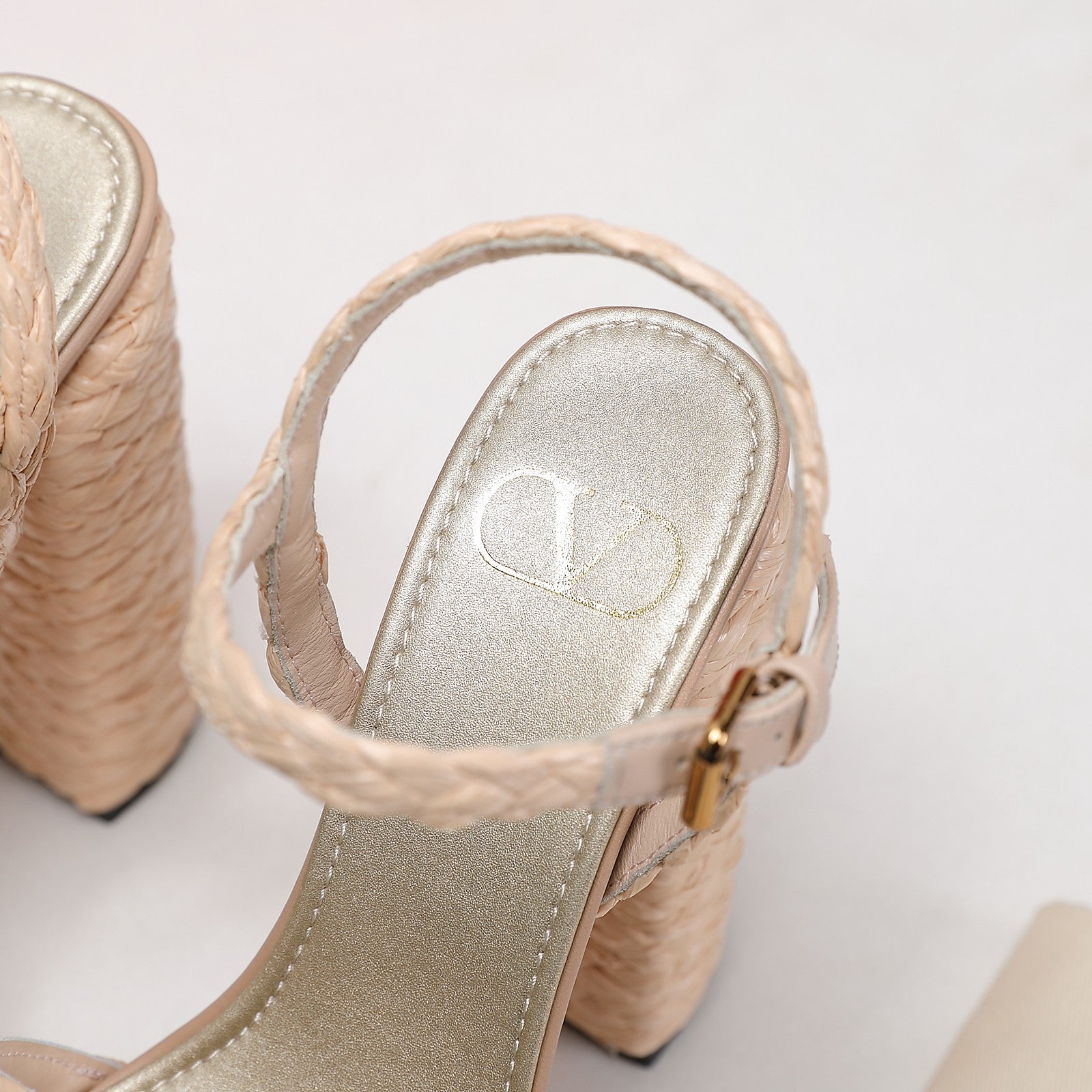 VT 25 Platform Sandals Cowhide Espadrilles