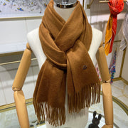 LP Grande Unita Scarf 200 CM In Caramel Cashmere  645520