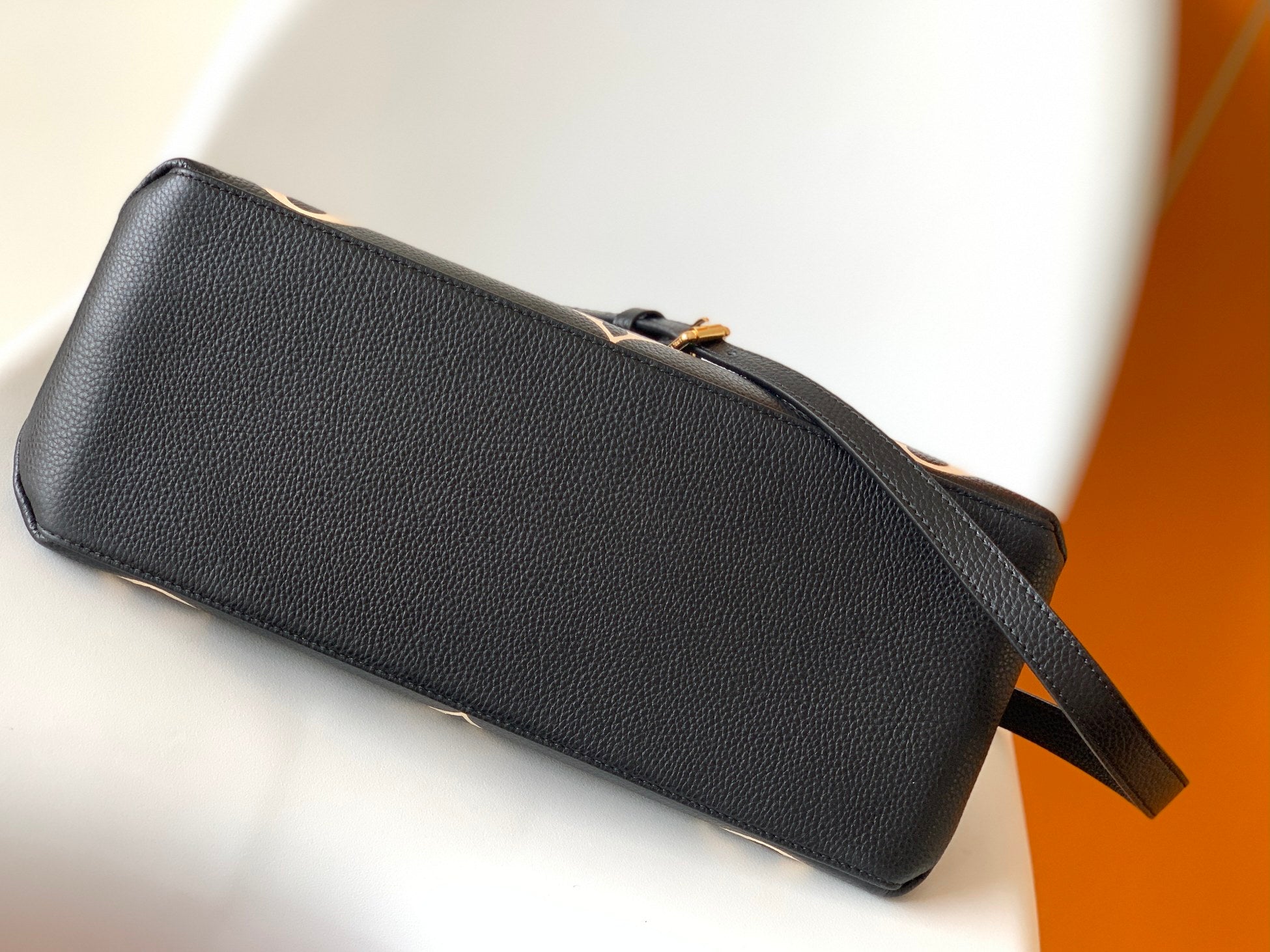 LV Petit Palais Bag Black White Cowhide 241141