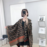 FF 140CM Two-tone Brown Red Wool 103729