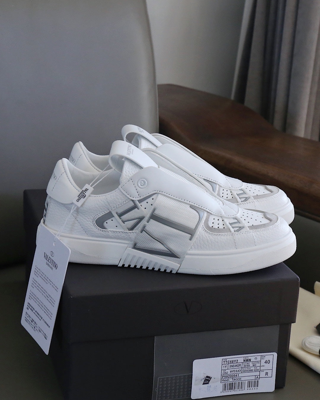 VT 25 Slip-On VL7N Sneaker White Cowhide