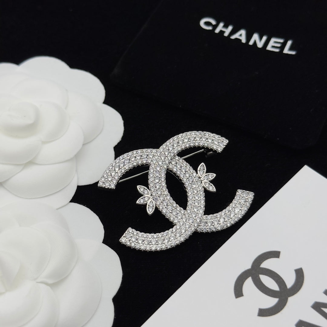 CC Brooch Silver 173157