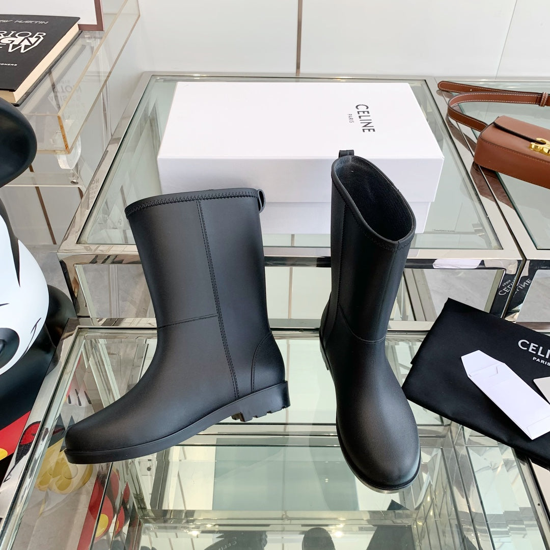 CC Rainboots Black Rubber 204056