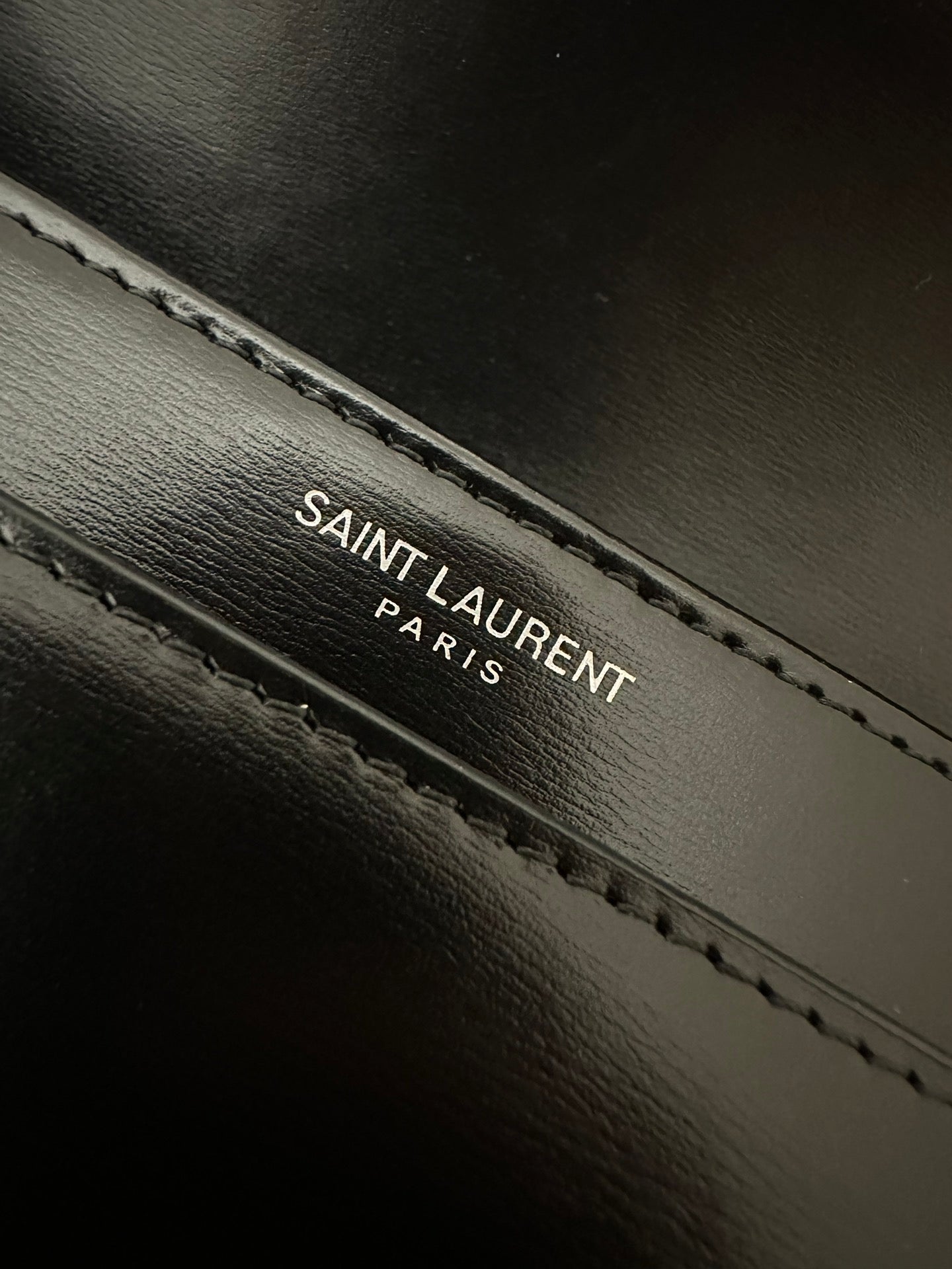 YSL Solferino Small Satchel Bag Black Silver Calfskin 339491