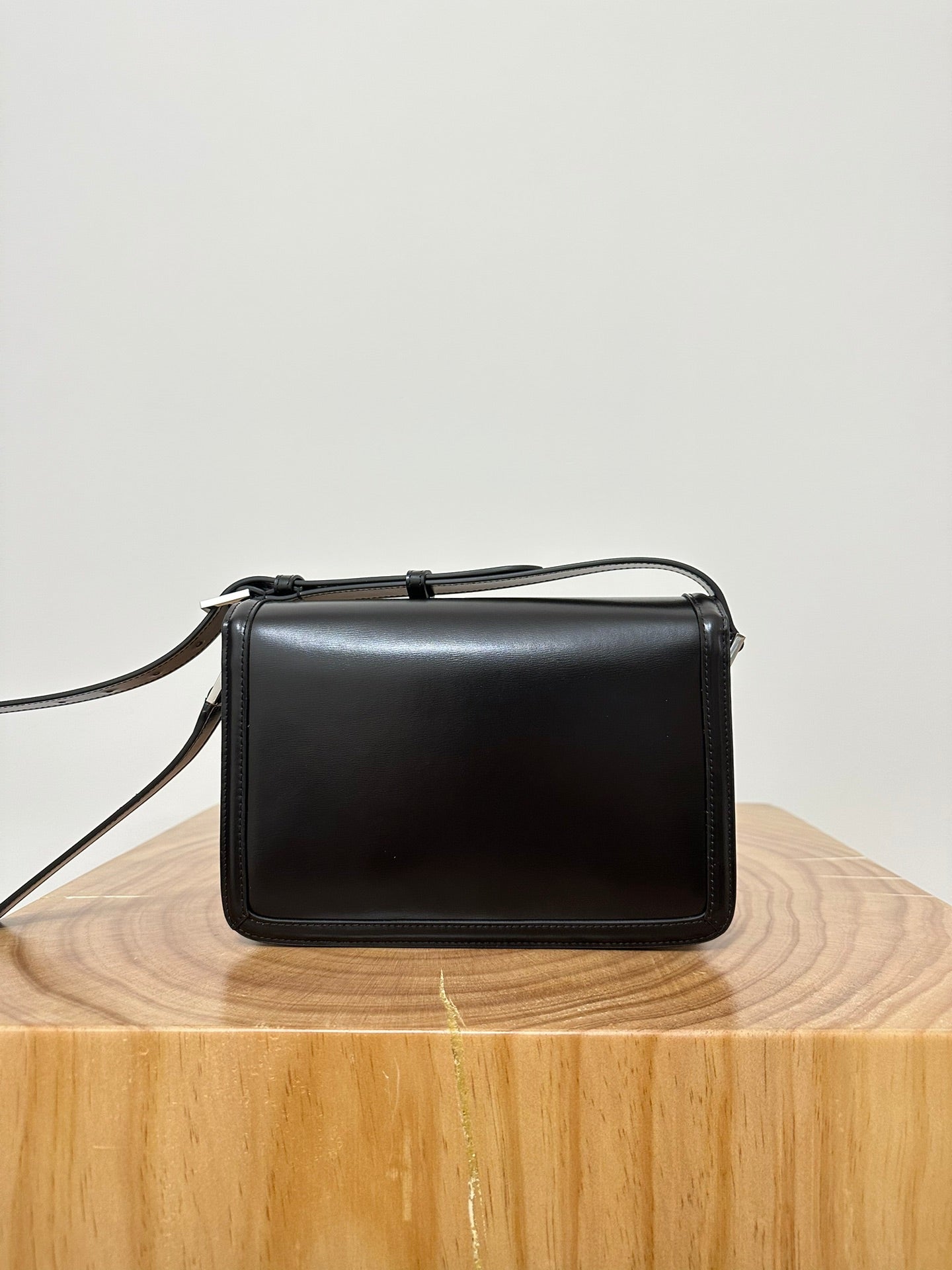 YSL Solferino Small Satchel Bag Black Gold Calfskin 339504