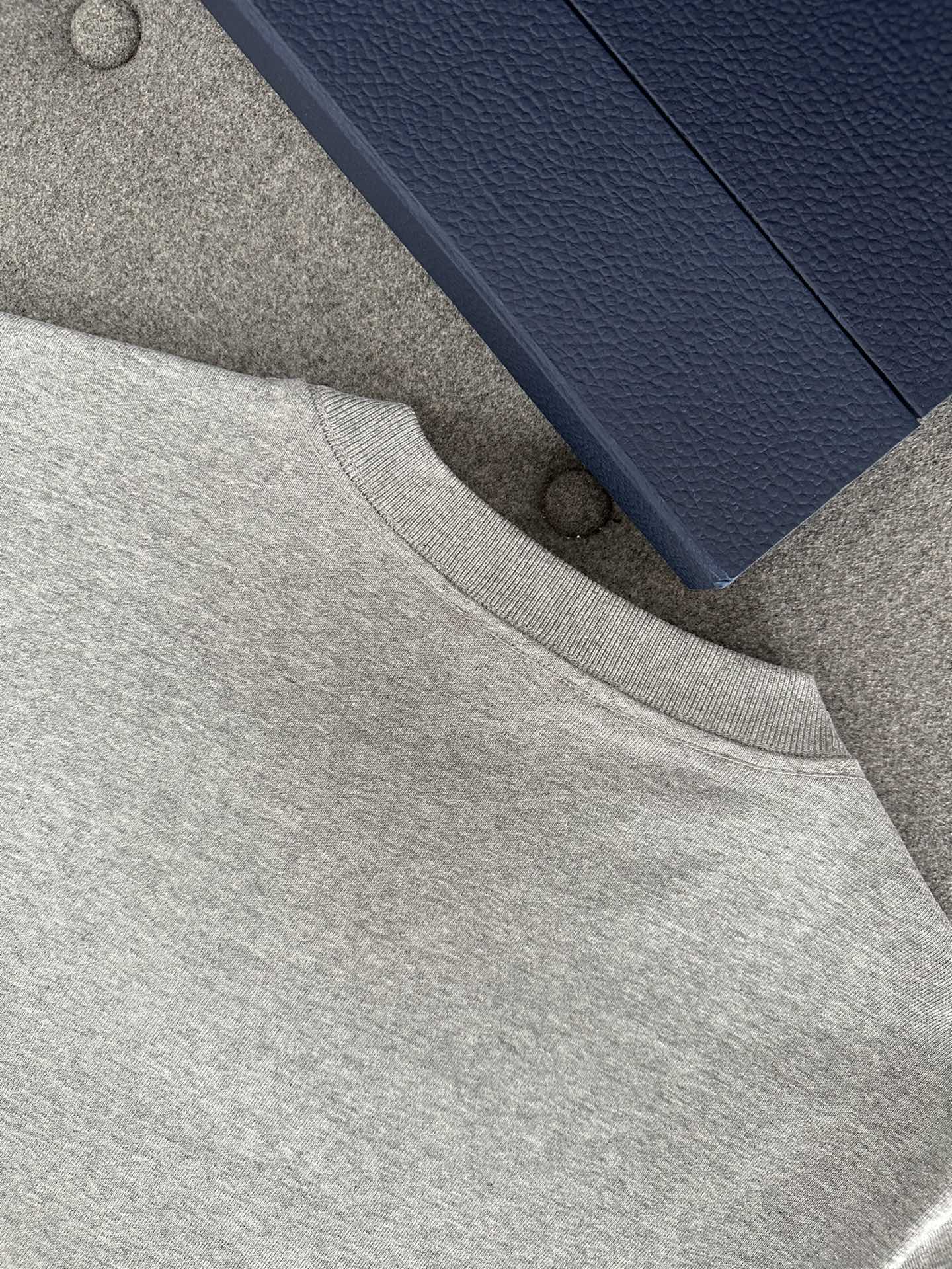 CD Loose T-shirt Gray Cotton