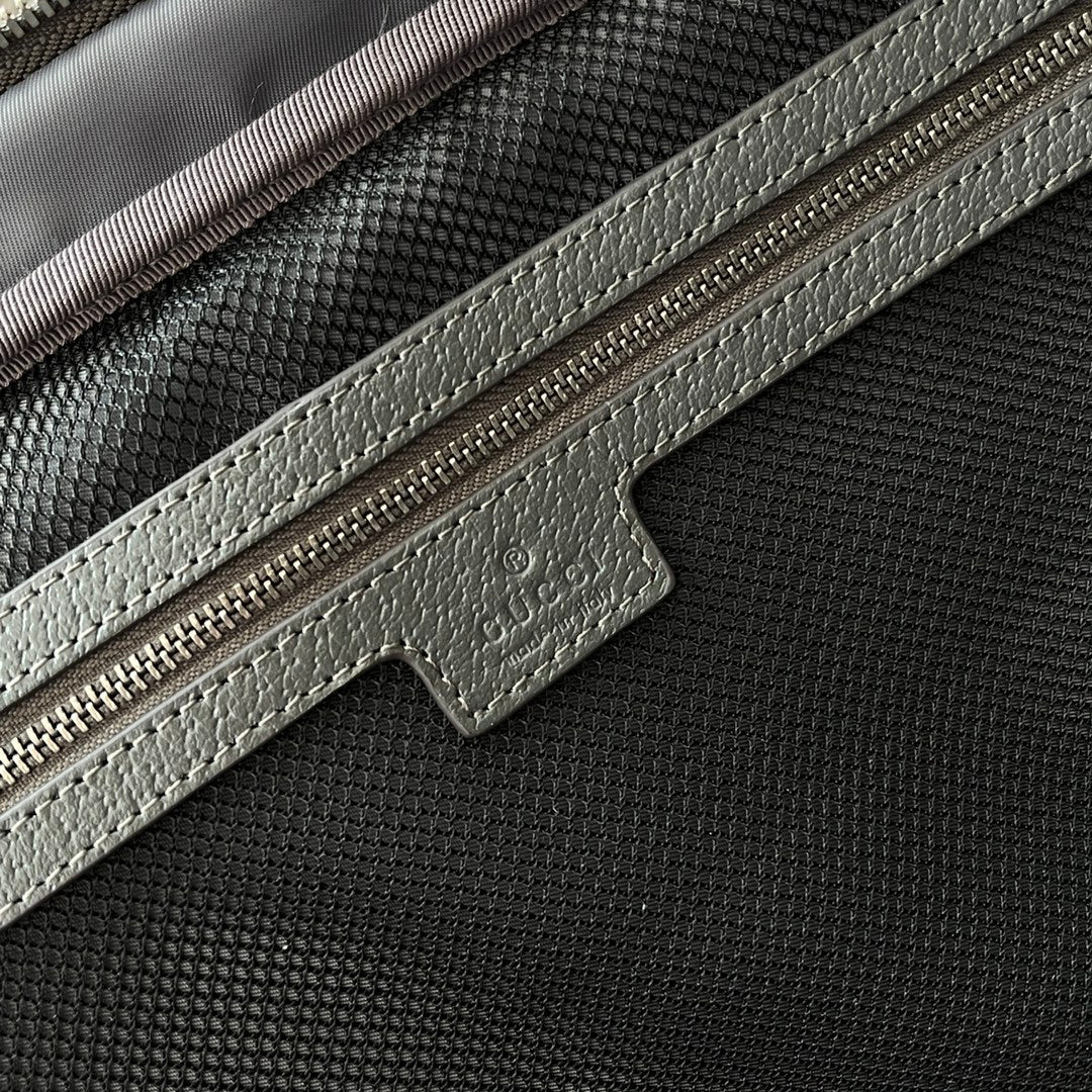 Gucci Bag 36 Grey Canvas 240019