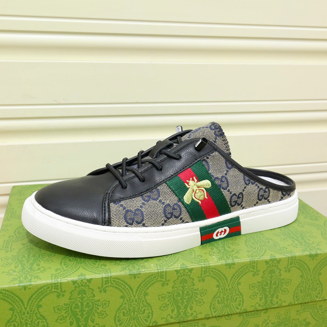 GG Men's ACE Mule Black Sheepskin 522952