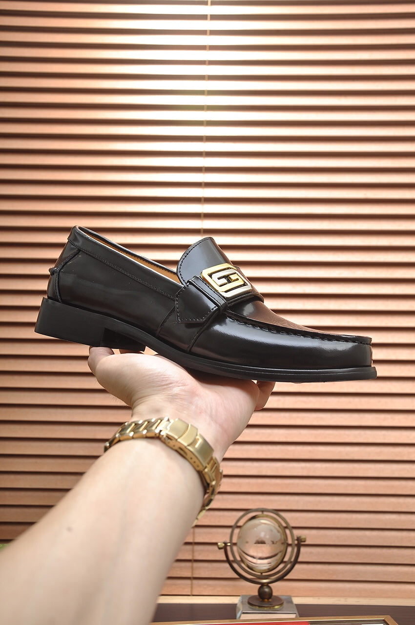 GG Men's Loafer Black Cowhide 560953
