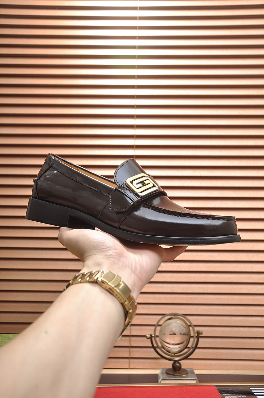 GG Men's Loafer Brown Cowhide 560954