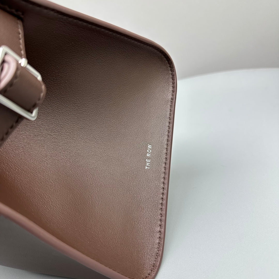 The Row Margaux 10 26cm Tote Bag In Smooth Calfskin
