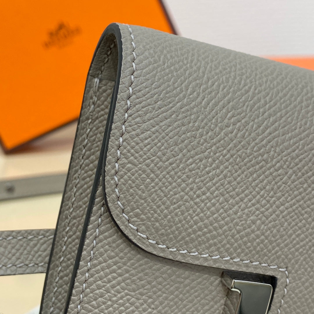 High-end Hermes 2026 Constance Bag 12.5cm Epsom Leather 2