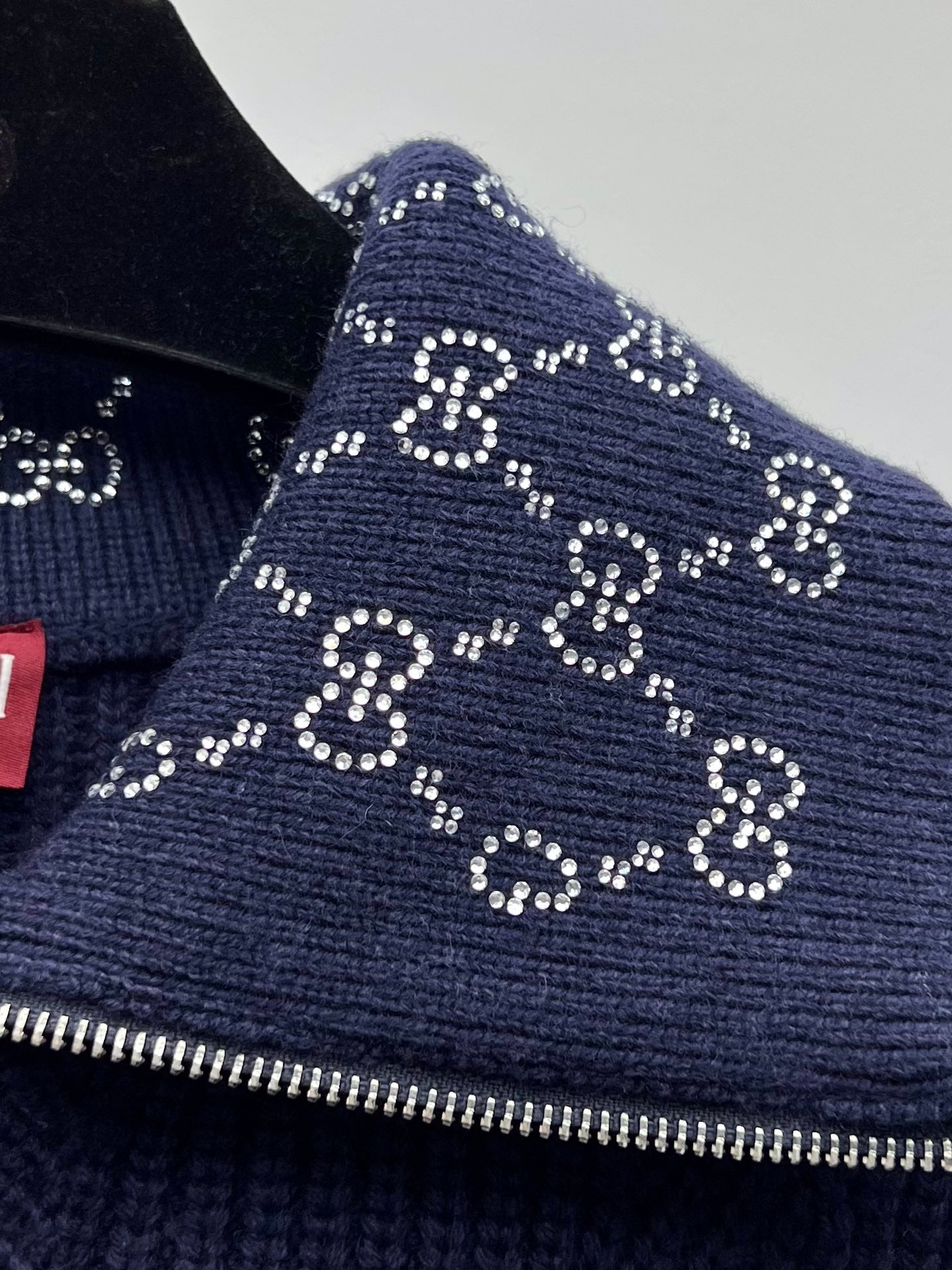 GG 25 Jacket Navy Blue Wool 0030