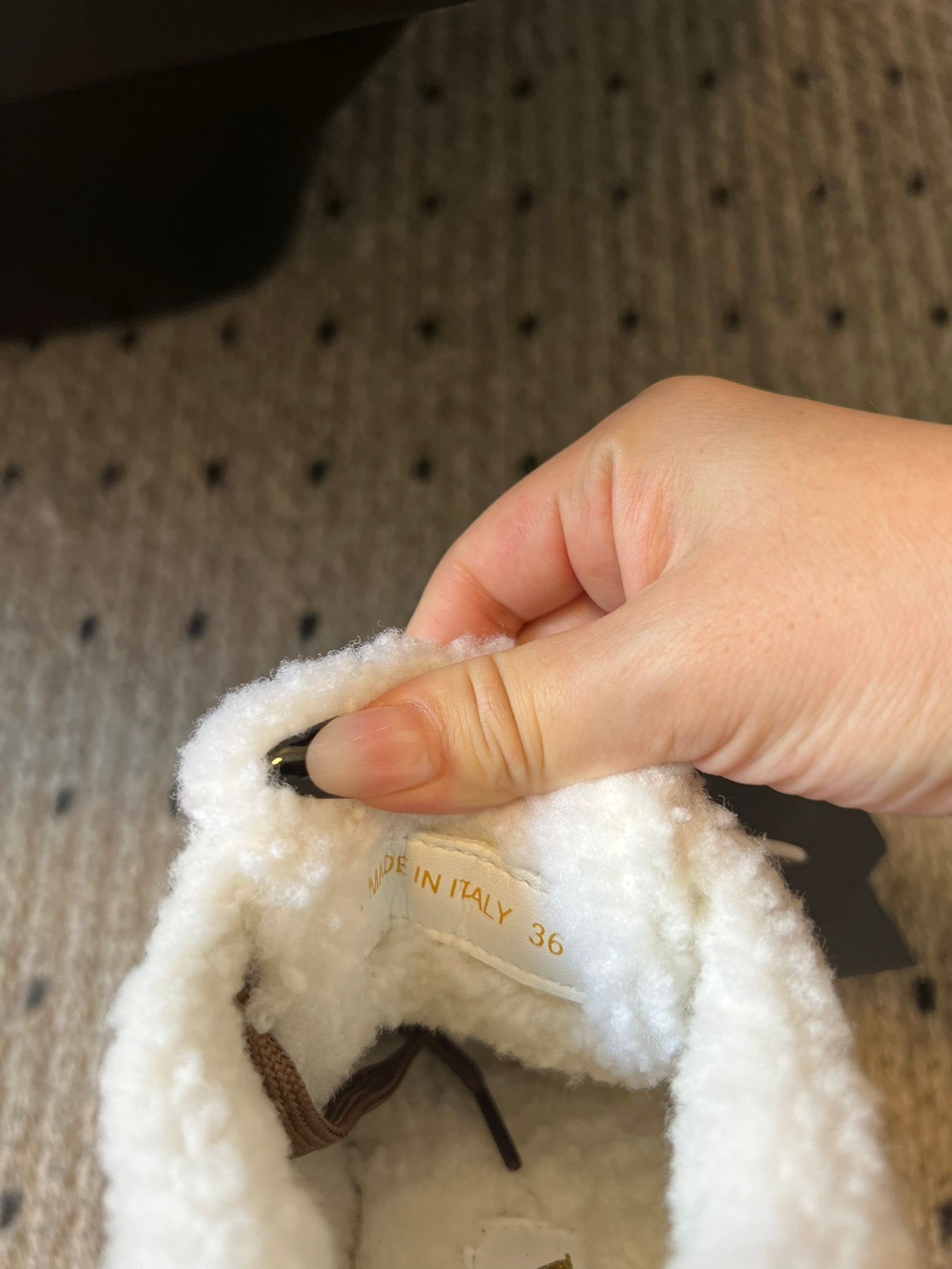 Prada 25s Mid-Top Sneaker Light Brown Suede And Wool 538433