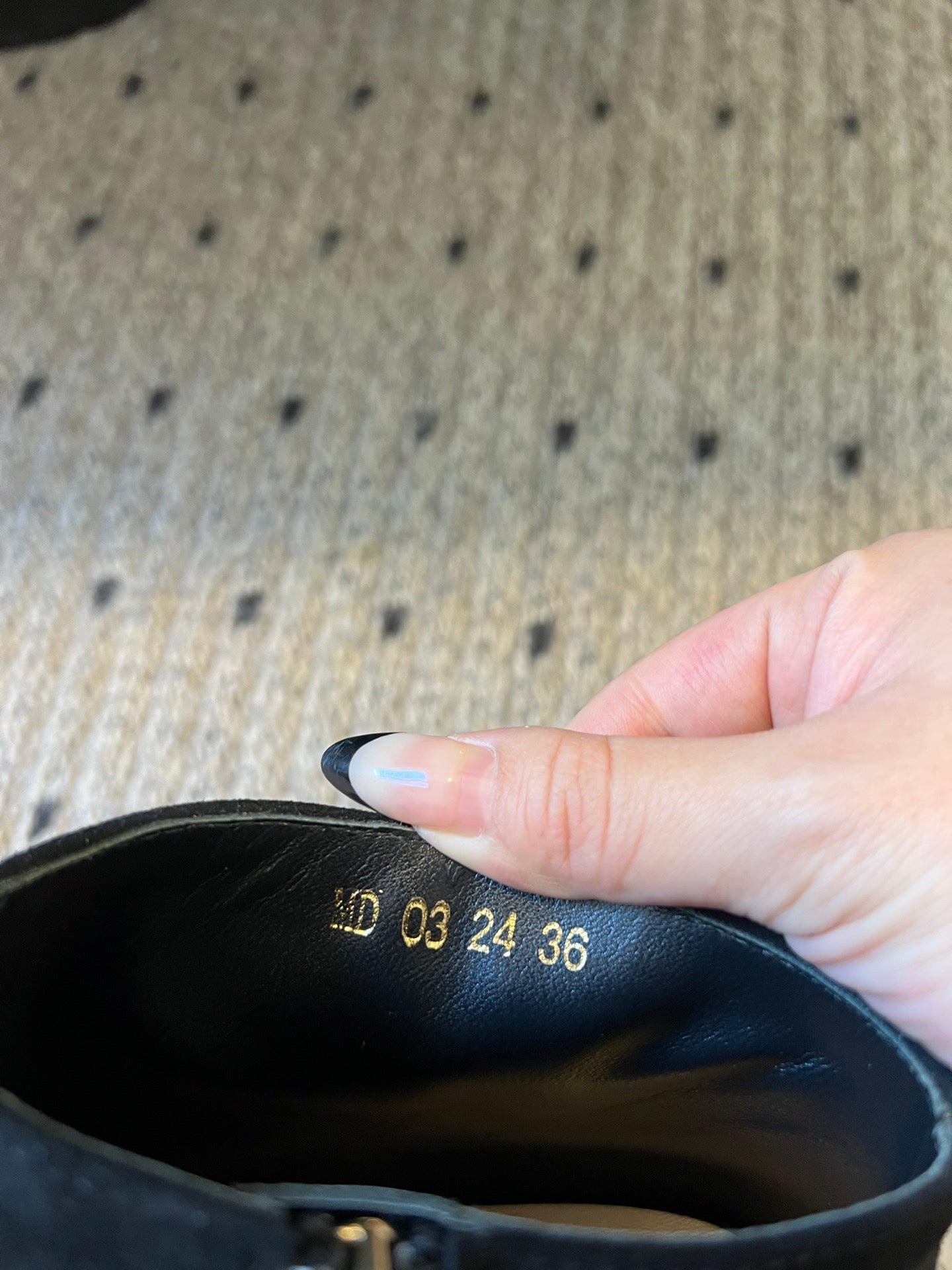 CD Tribales Heeled Ankle Boot 75mm In Black Suede 996953