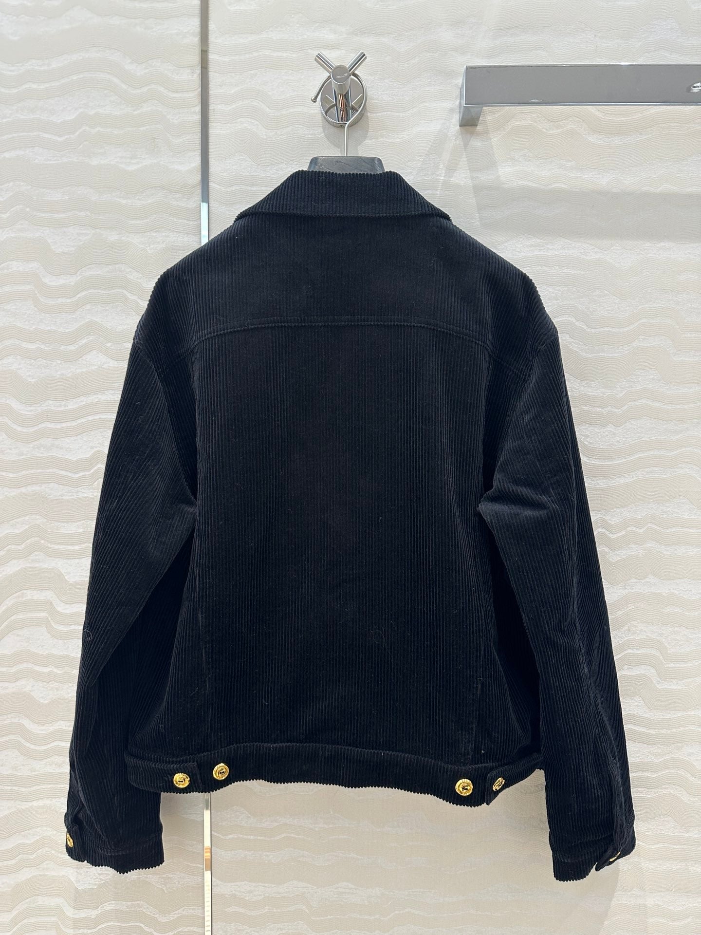 Miu Miu Corduroy Jacket Black Cotton