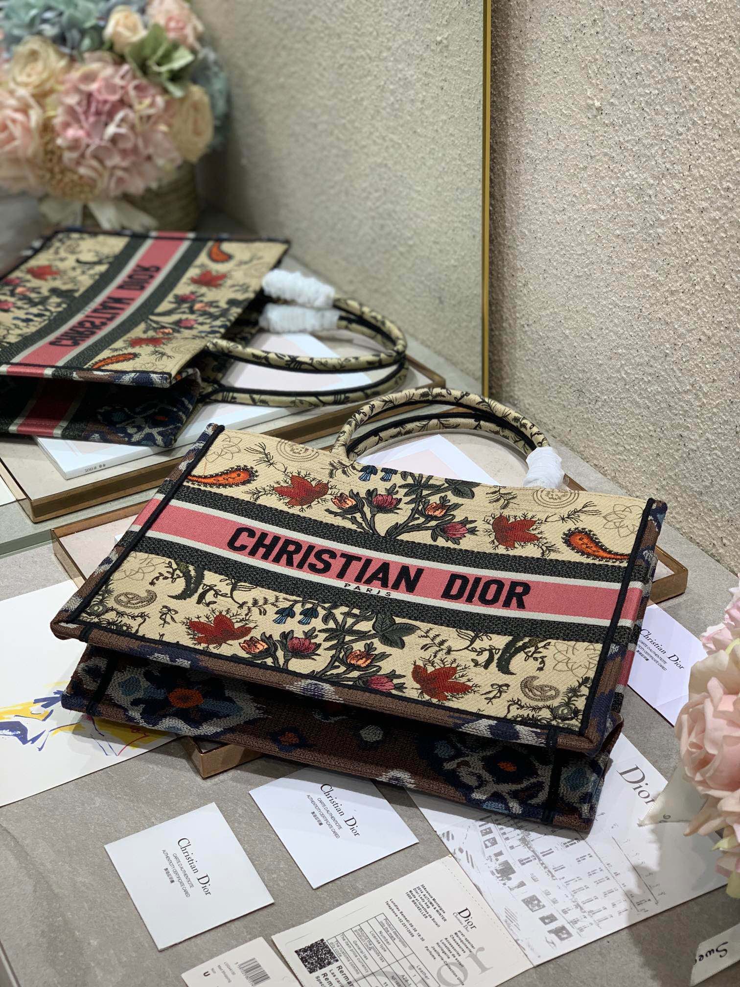 CD Kapok Book Tote 36cm Bag Canvas 336552