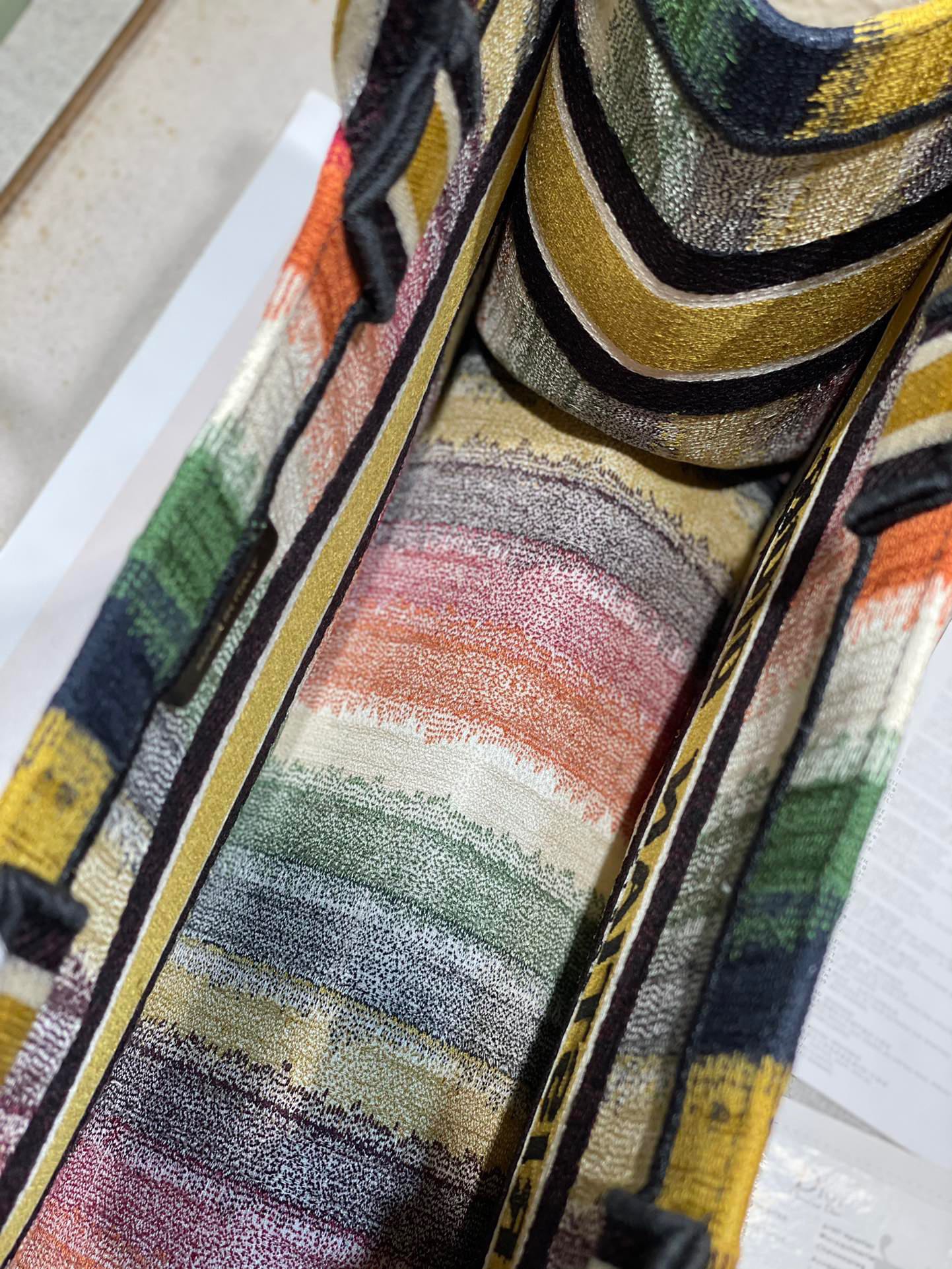 CD Electrical Diagram Rainbow Book Tote 36cm Bag Canvas 336537